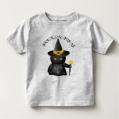 魔法使いのハロウィンのティー トドラーTシャツ (正面)