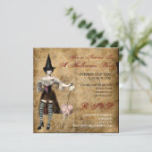 魔法使いのハローウィンパーティの招待状 招待状 (スタンド正面)