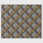 魔法使いのファンタジーの魔法 ラッピングペーパー (フラット)