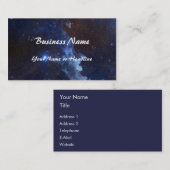 魔法使いのヘッド星雲NASAの宇宙 名刺 (正面/裏面)