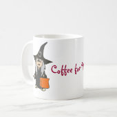 魔法使いのマグのためのコーヒー コーヒーマグカップ (正面左)