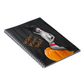 魔法使いのマジックの綴りの綴りの本のノートジャーナル ノートブック (右側)