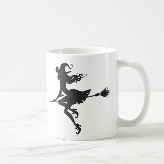 魔法使いの乗馬のほうきハロウィンThunder_Cove コーヒーマグカップ (右)