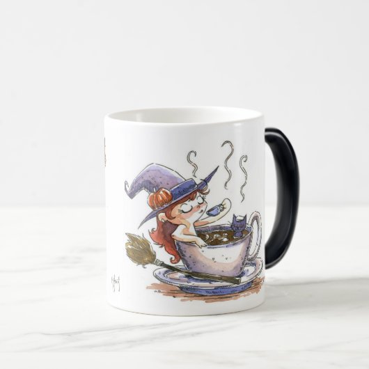 魔法使いの休憩 モーフィングマグカップ (正面右)