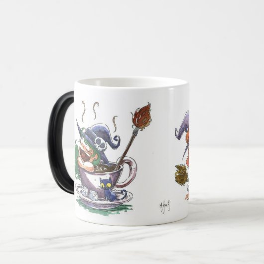 魔法使いの休憩 モーフィングマグカップ (正面左)