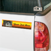 魔法使いの墓地のバンパーステッカー バンパーステッカー (トラック上)