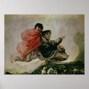 魔法使いの安息日、c.1819-23 ポスター