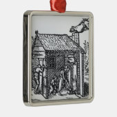 魔法使いの家1579年のインテリア メタルオーナメント (右)