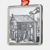 魔法使いの家1579年のインテリア メタルオーナメント (左)