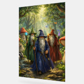 魔法使いの巡礼　神秘に満ちた魔法の森の高解像度 アクリルサイン (傾斜)