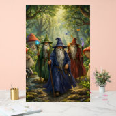 魔法使いの巡礼　神秘に満ちた魔法の森の高解像度 アクリルサイン (ウェディング)