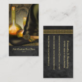 魔法使いの帽子の社会的なプロフィールカード 名刺 (正面/裏面)