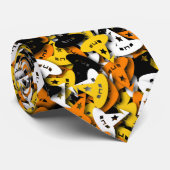 魔法使いの帽子の紙吹雪のタイ ネクタイ (ロール)