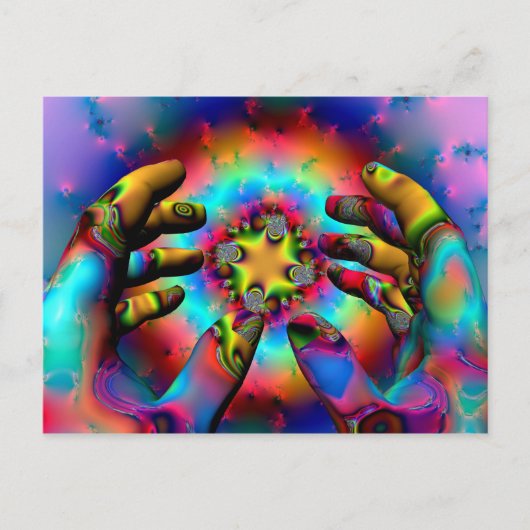 魔法使いの手 ポストカード (正面)