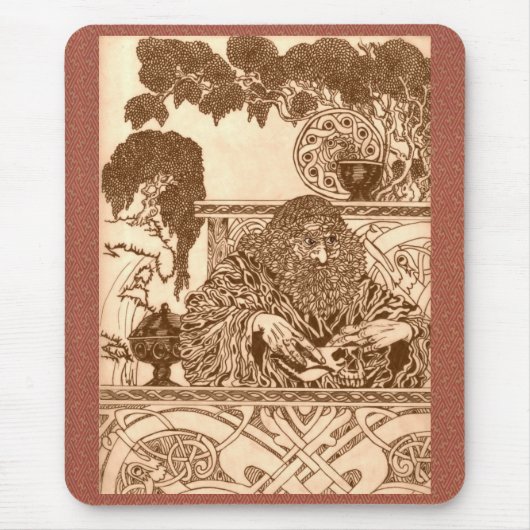 魔法使いの森林 マウスパッド (正面)