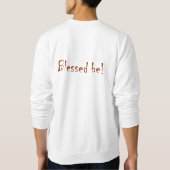 魔法使いの猫 スウェットシャツ (裏面)