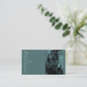 魔法使いの猫 名刺 (スタンド正面)