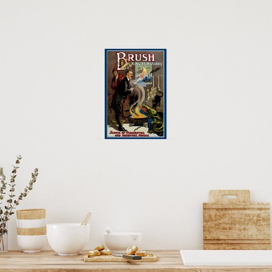 魔法使いの王を磨く ポスター (キッチン)