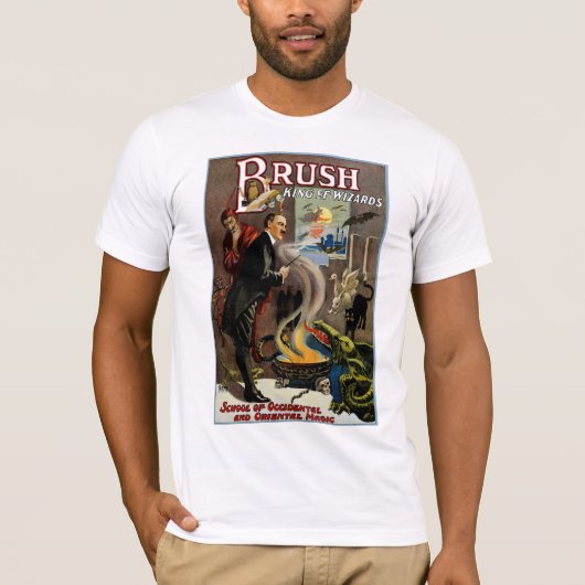 魔法使いの王を磨く Tシャツ (正面)