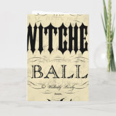 魔法使いの球ハロウィン カード (裏面)