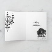 魔法使いの球ハロウィン カード (内部)