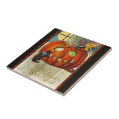 魔法使いの細い棒ハロウィン タイル (側面)