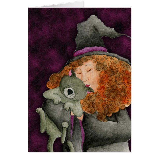 魔法使いの親友カード (正面)