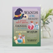魔法使いの誕生日パーティーが準備された男の子の所で行く 招待状 (スタンド正面)