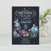魔法使いの誕生日パーティー 招待状 (スタンド正面)