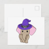 魔法使いの象 ポストカード (正面/裏面)