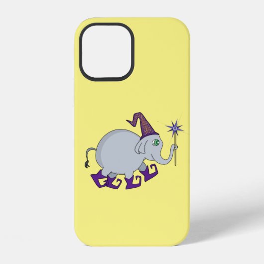 魔法使いの象 iPhoneケース (裏面)