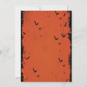 魔法使いの足ハロウィン 招待状 (裏面)