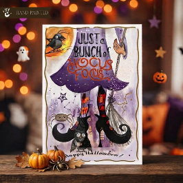 魔法使いの足元 ホーカス ポーカス ハロウィンカード カード