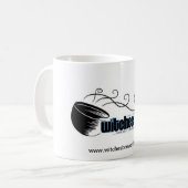 魔法使いの醸造物のクラシックなロゴのマグ コーヒーマグカップ (正面左)