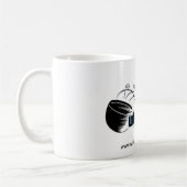 魔法使いの醸造物のクラシックなロゴのマグ コーヒーマグカップ (左)