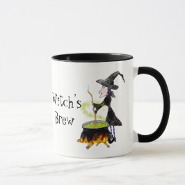 魔法使いの醸造物のハロウィンのマグ マグカップ