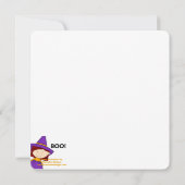 魔法使いの醸造物の子供のハローウィンパーティの招待状7 招待状 (裏面)