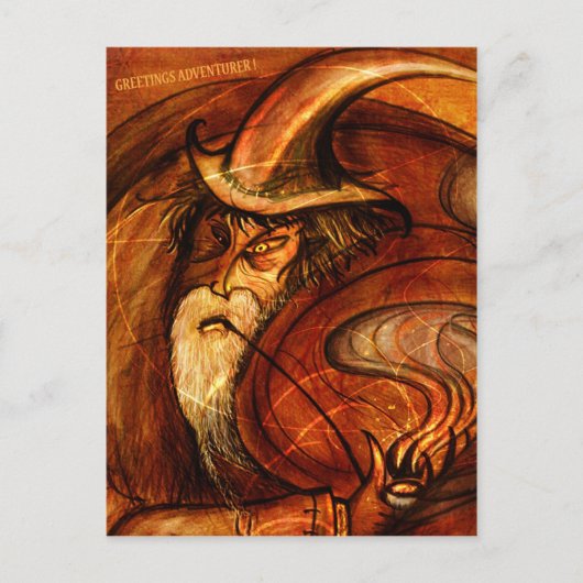 魔法使いの願い ポストカード (正面)