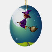 魔法使いの飛行 セラミックオーナメント (右)