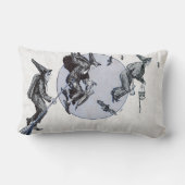 魔法使いの飛行 ランバークッション (裏面)