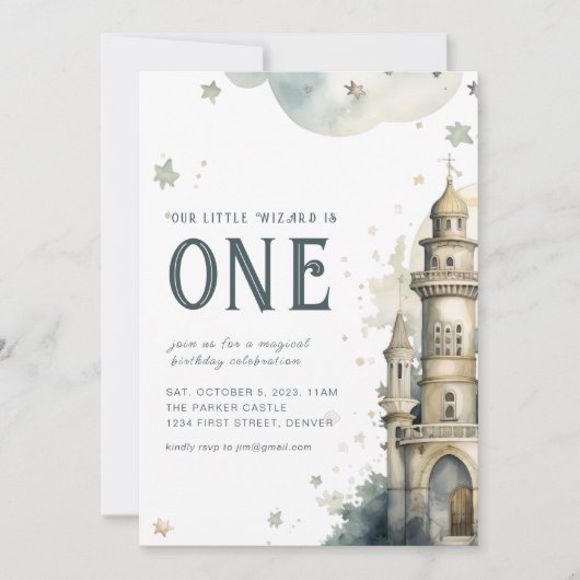 魔法使いの魔女は1人だ 招待状 (正面)