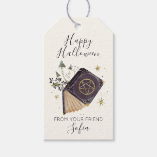 魔法使いの魔法書 ハッピーハロウィン ギフトタグ