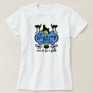 魔法使いのMidniteのラウンジ-暗いスタイル--をまばたきさせます Tシャツ