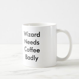 魔法使いはコーヒーをひどく必要とします コーヒーマグカップ
