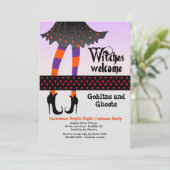 魔法使いはハロウィンの招待状を歓迎します 招待状 (スタンド正面)