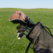 魔法使いはハロウィンの間に満月を祝います ゴルフヘッドカバー (インサイチュ)