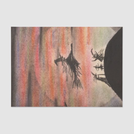 魔法使いはハロウィンの間に満月を祝います 薄葉紙 (正面)