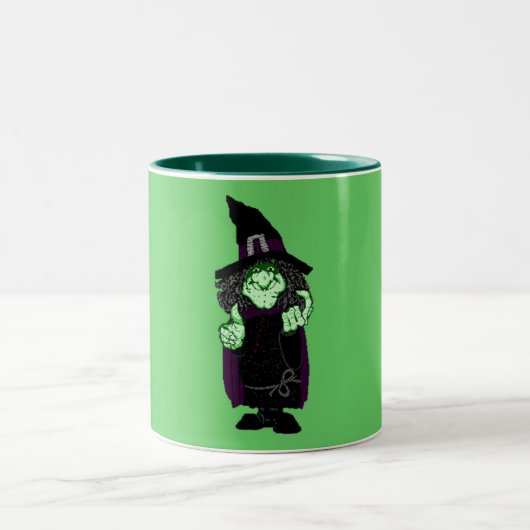 魔法使いはマグをここに来ます ツートーンマグカップ (中央)