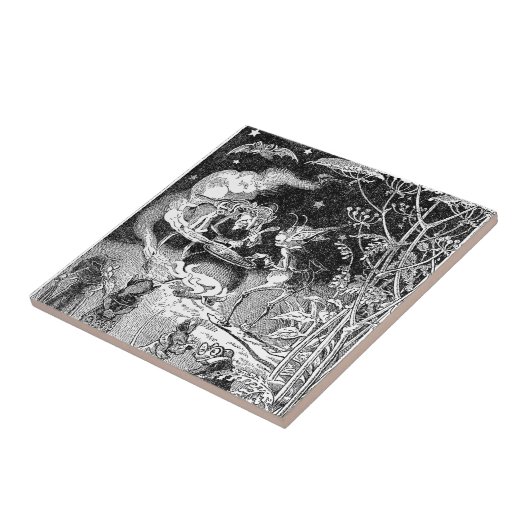 魔法使いは森林友人のために醸造します タイル (側面)