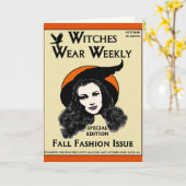 魔法使いは毎週身に着けています カード (黄色い花)